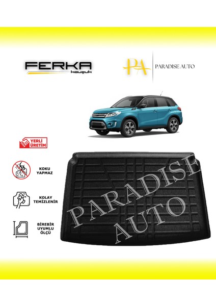 Suzuki Vitara Üst Kademe 2016 ve Üstü Bagaj Havuzu