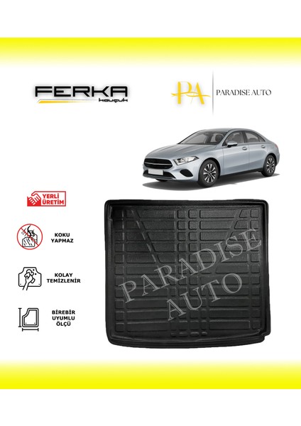 Mercedes-Benz A Serisi Kulaksız Stepnesiz Sedan 2017 ve Üstü Bagaj Havuzu