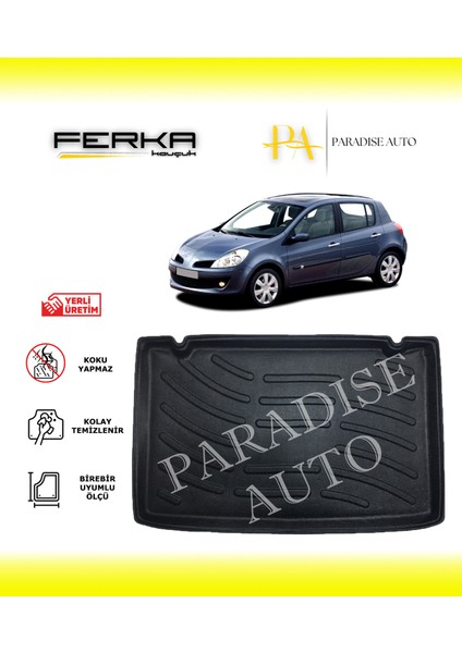 Renault Clio 3 Hatchback Kancalı 2006-2012 Bagaj Havuzu