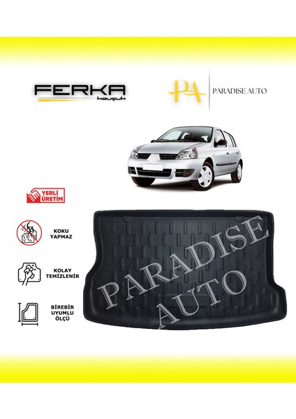 Renault Clio 1 Hatchback 1999-2008 Bagaj Havuzu