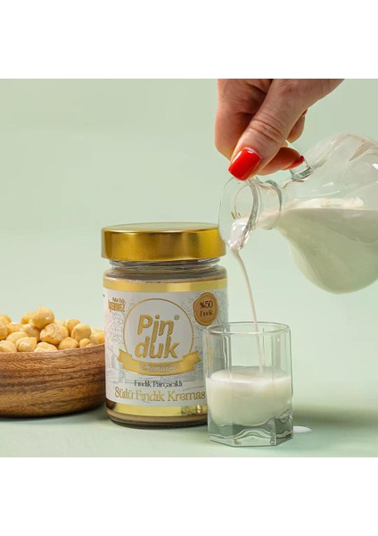 Premıum %50 Fındıklı Sütlü Fındık Kreması 330 gr fiyatları
