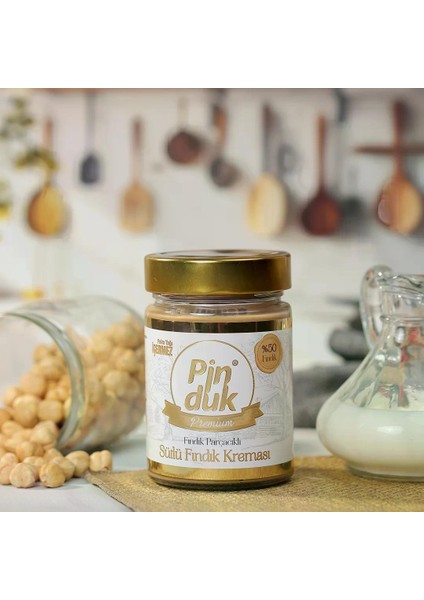 Premıum %50 Fındıklı Sütlü Fındık Kreması 330 gr fırsatları