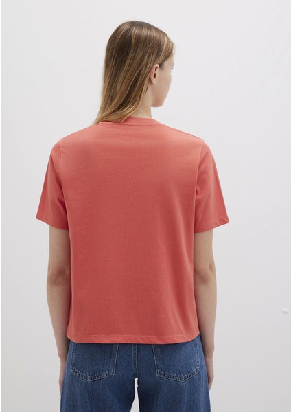 Mavi Logo Baskılı Turuncu Tişört 1613565-71076 indirimleri