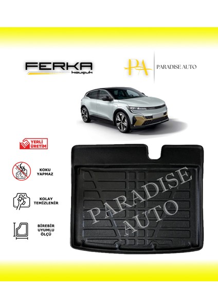 Renault Megane 5 E-Tech 2023 ve Üstü Bagaj Havuzu