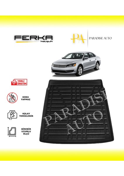 Volkswagen Passat B7 2011-2015 Bagaj Havuzu