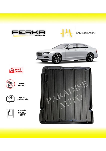 Volvo S90 Sedan 2018 ve Üstü Bagaj Havuzu