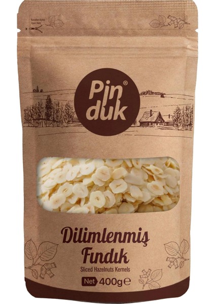 400 gr Kraft Dilimlenmiş Fındık