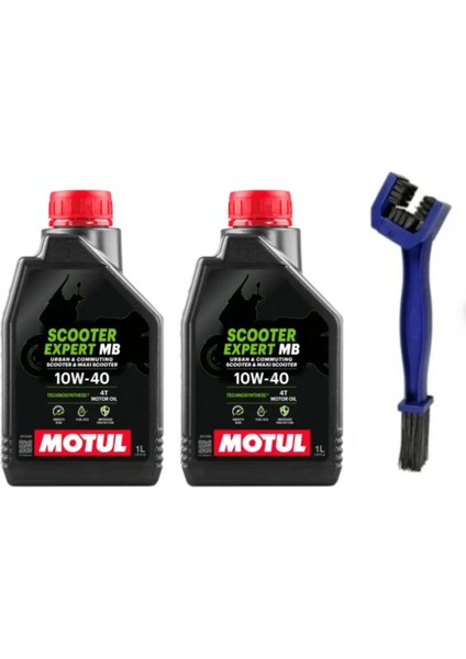 Scooter Expert MB 10W-40 Yağ Seti