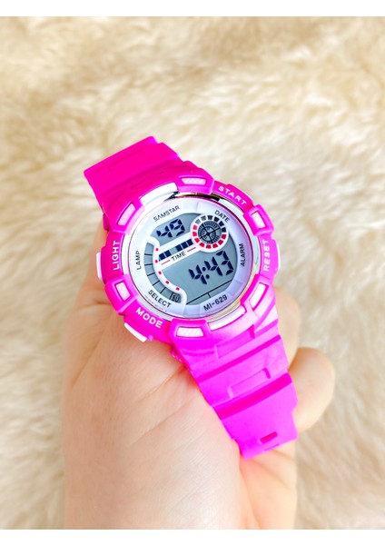 Alarmlı-Işıklı-Kronometreli-5 Atm Su Geçirmez-Hediyelik Çocuk Kol Saati fırsatları