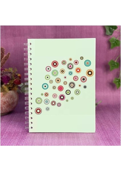 2 Adet Defter Sticker,laptop Sticker Geometrik Halkalı Pvc 48X33X0,5CM modelleri