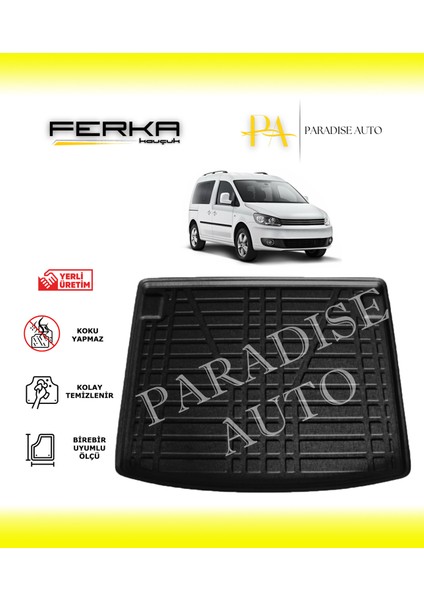 Volkswagen Caddy 2011-2020 Bagaj Havuzu