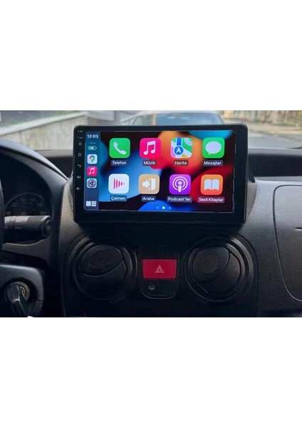 Fiat Fiorino (2006-2022YIL) 4gb Ram 64GB Hafıza Multimedya Android Sürüm 14 Kablosuz Carplay 9inç Ekran Navigasyon