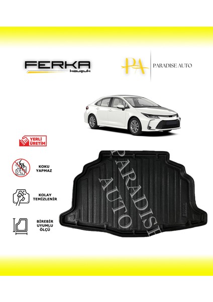 Toyota Corolla Hybrid Hatchback Cepli 2020 ve Üstü Bagaj Havuzu