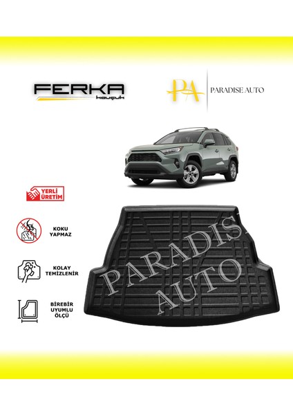 Toyota Rav4 Hybrid 2019 ve Üstü Bagaj Havuzu