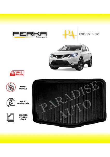 Nissan Qashqai Visia Alt Kademe 2014-2021 Bagaj Havuzu