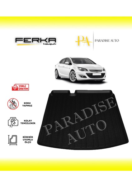 Opel Astra J Sedan Ince Stepne 2012-2015 Bagaj Havuzu