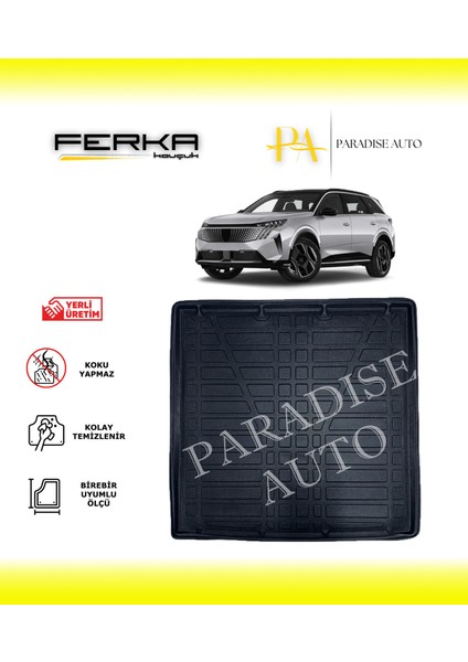Peugeot 5008 2024 ve Üstü Bagaj Havuzu