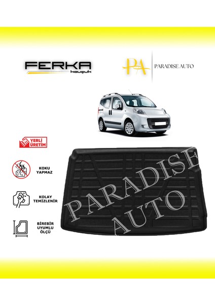 Peugeot Bipper 2008 ve Üstü Bagaj Havuzu