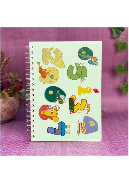 2 Adet Defter Sticker,laptop Sticker Renkli Rakamlı Pvc 48X33X0,5CM modelleri