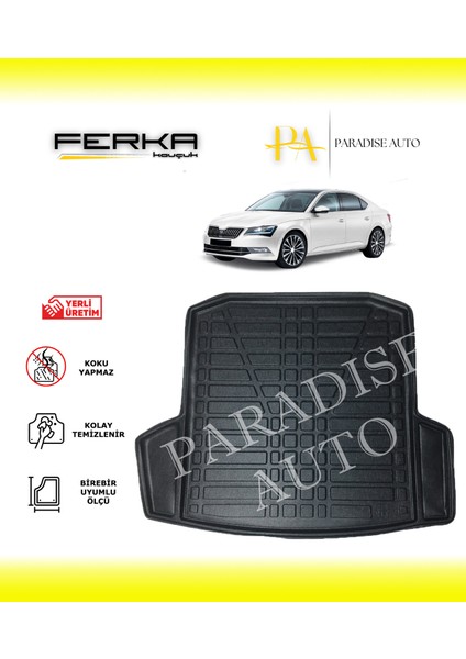 Skoda Octavia Kulaklı 2021 ve Üstü Bagaj Havuzu