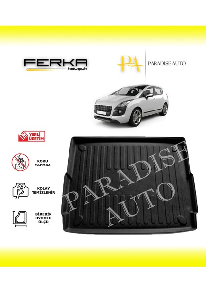 Peugeot 3008 Crossover 2010-2016 Bagaj Havuzu