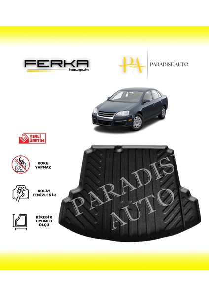 Volkswagen Jetta 2005-2010 Bagaj Havuzu