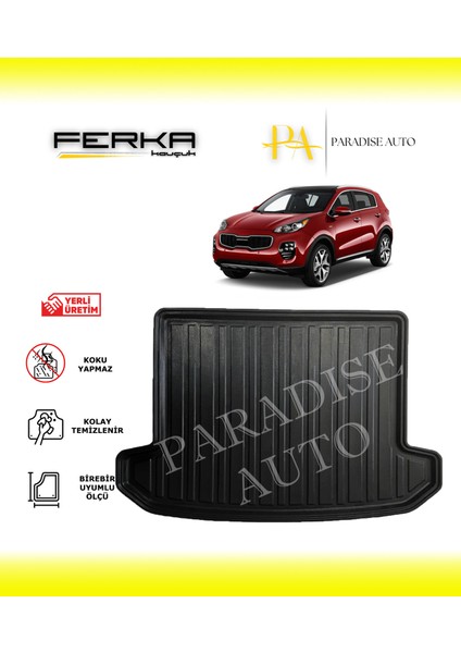 Kia Sportage 4x4 2022 ve Üstü Bagaj Havuzu