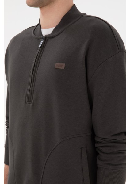 Erkek Antrasit Sweatshirt 50293380-VR006