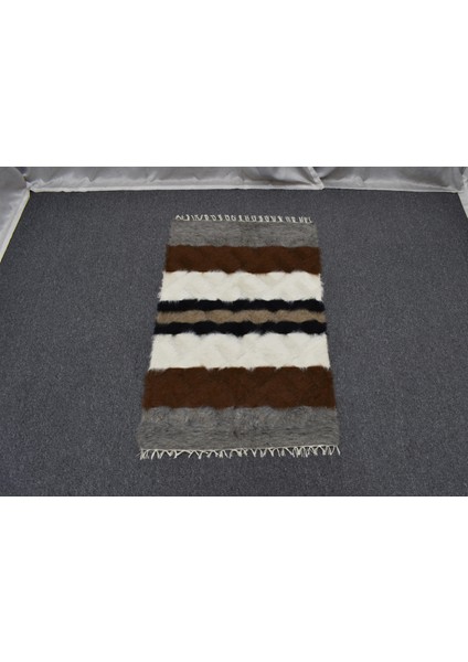 Yeni El Dokuma Renkli Tiftik Yün Siirt Kilimi 6331 modelleri