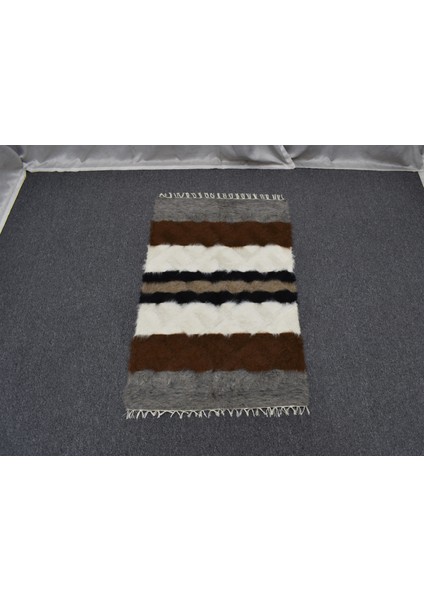 Yeni El Dokuma Renkli Tiftik Yün Siirt Kilimi 6331 fırsatları