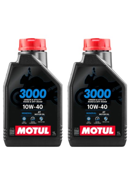 3000 10W-40 2'li Set