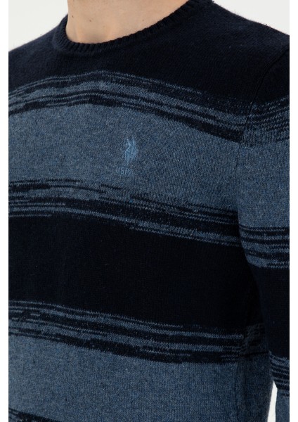 Erkek Koyu Mavi Kazak /Triko 50293115-VR032