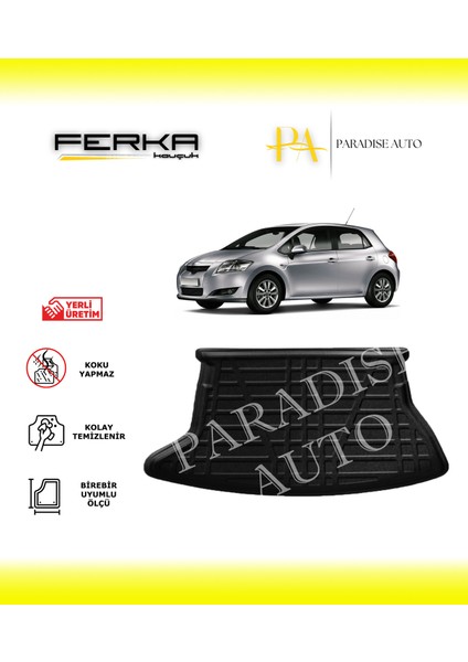 Toyota Auris 2007-2012 Bagaj Havuzu