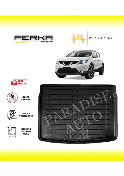 Nissan Qashqai Edition Üst Kademe 2014-2021 Bagaj Havuzu