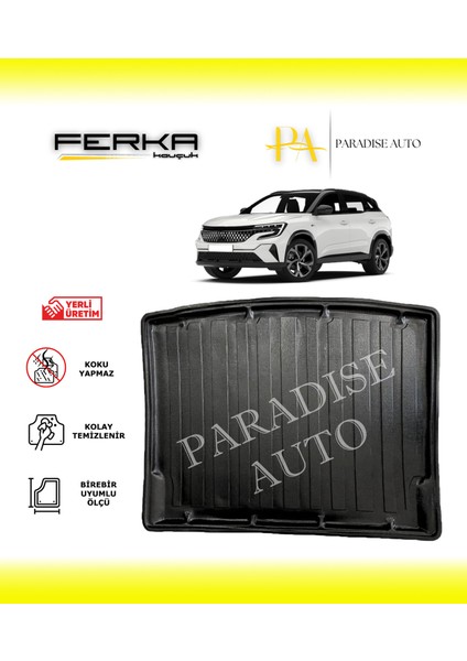 Renault Austral 2023 ve Üstü Bagaj Havuzu