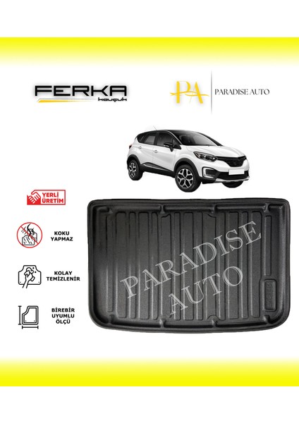 Renault Captur 2013-2019 Bagaj Havuzu