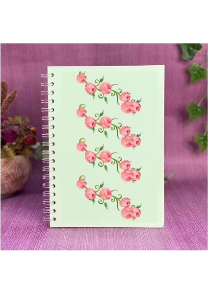 2 Adet Defter Sticker,laptop Sticker Pembe Güllü Pvc 70X50X0,5CM modelleri