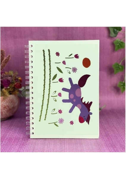 2 Adet Defter Sticker,laptop Sticker Küçük At Desenli Pvc 70X50X0,5CM modelleri