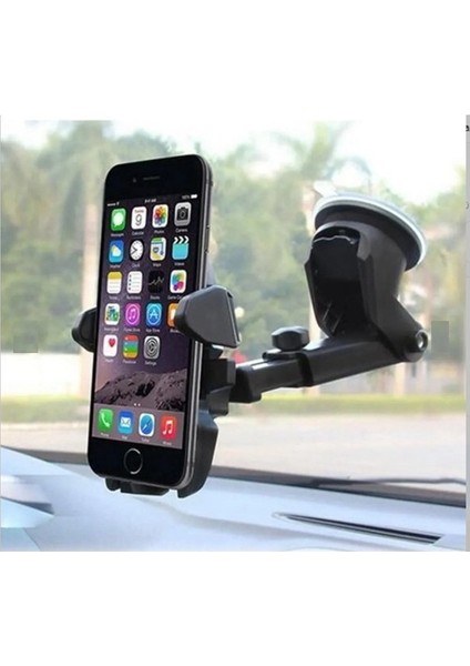 Telefon Tutucu Araç Içi Uzayan Ayarlanabilir Cam ve Torpido Vantuzlu modelleri