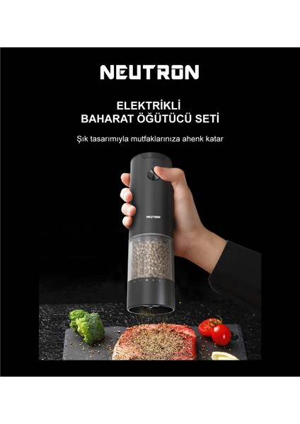 NTL-PG-33D Elektrikli Çiftli Baharat Öğütücü fiyatları