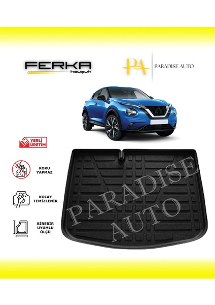 Nissan Juke Alt Kademe 2021 ve Üstü Bagaj Havuzu