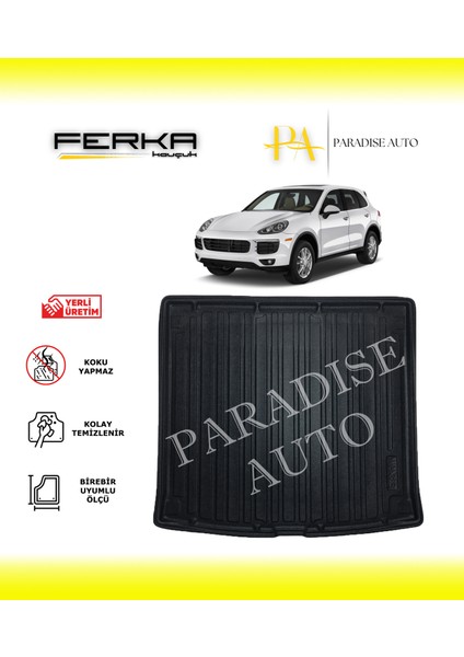 Porsche Cayenne 2018 ve Üstü Bagaj Havuzu