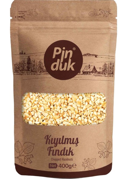 400 gr Kraft Kavrulmuş Kıyılmış Fındık