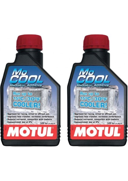 Mocool 2'li Set - Yüksek Performanslı Soğutucu Katkı Sıvısı