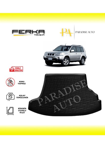 Nissan X-Trail 2002-2007 Bagaj Havuzu