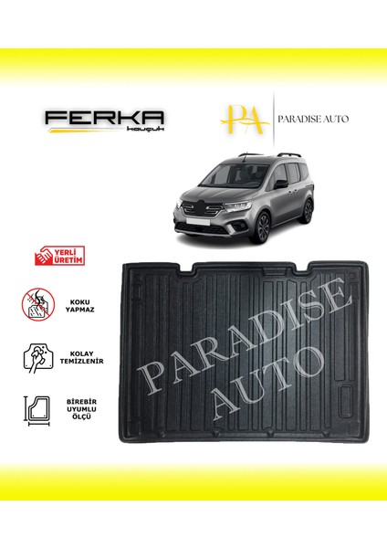 Renault Kangoo Demirli 2024 ve Üstü Bagaj Havuzu