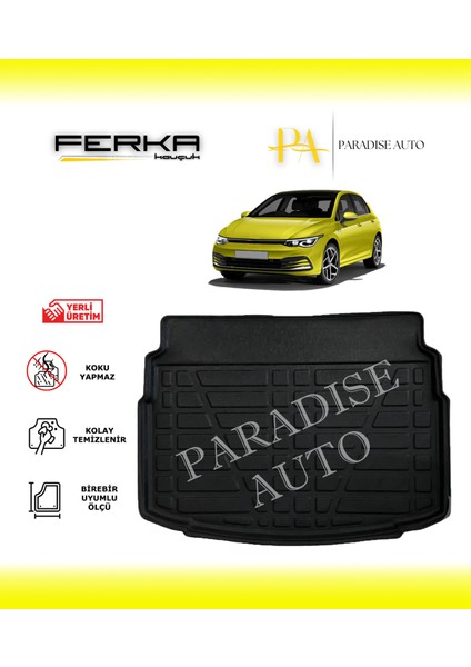 Volkswagen Golf 8 Alt Kademe 2021 ve Üstü Bagaj Havuzu