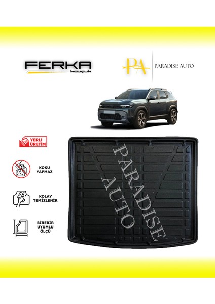 Renault Duster 4x2 Hybrid Üst Kademe 2024 ve Üstü Bagaj Havuzu