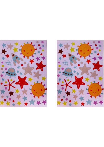 2 Adet Defter Sticker,laptop Sticker Uzaylı Desenli Pvc 70X50X0,5CM fiyatları