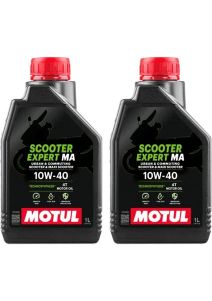 Scooter Expert Ma 10W-40 2’li Set